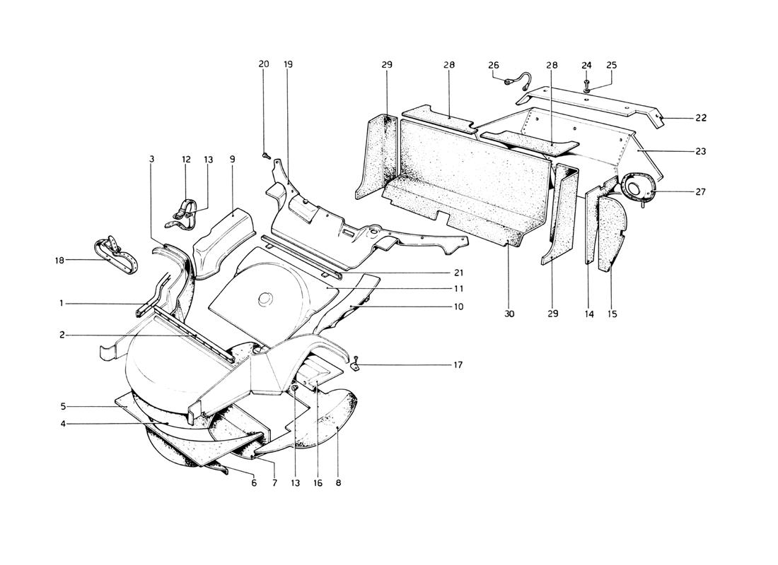 INSULATING MATERIAL AND BULKHEADS